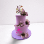 One-Tier Wedding Cake