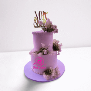 One-Tier Wedding Cake
