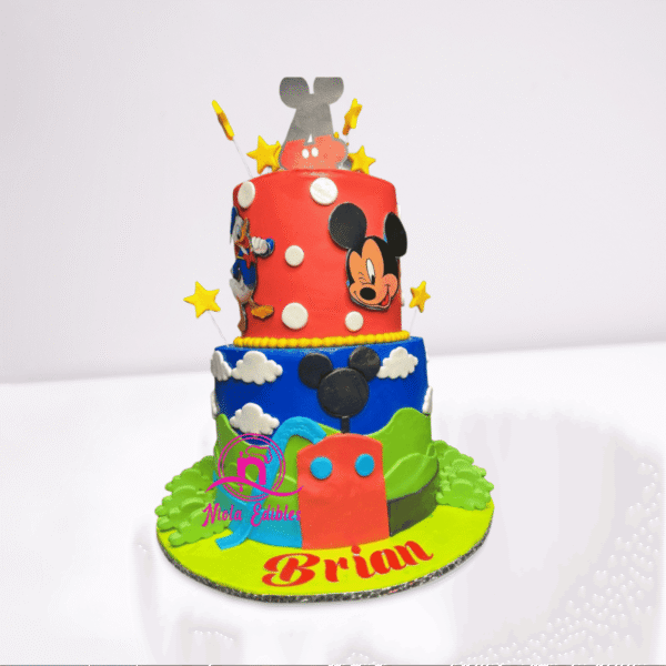 Mickey Mouse Themed Cake