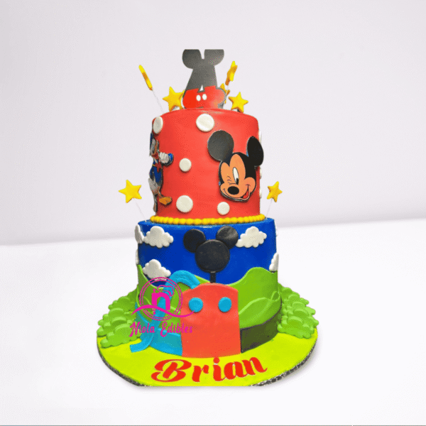 Mickey Mouse Themed Cake