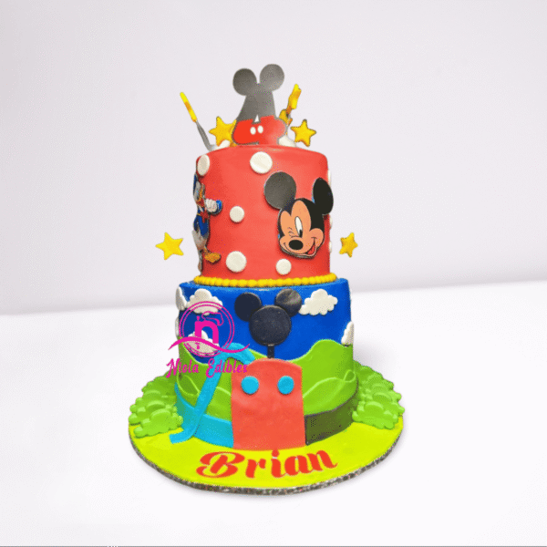 Mickey Mouse Themed Cake