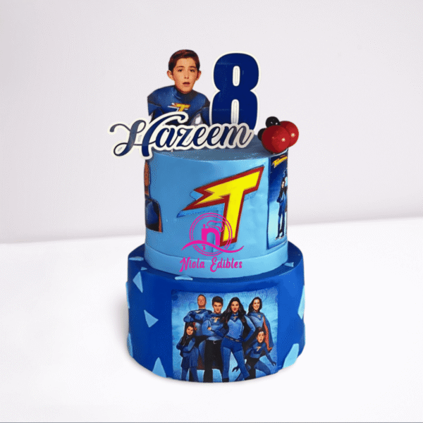 Thunder Man Themed Cake