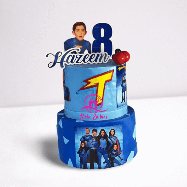 Thunder Man Themed Cake