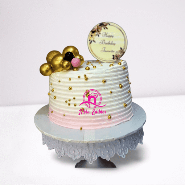 Joyful Moments Birthday Cake