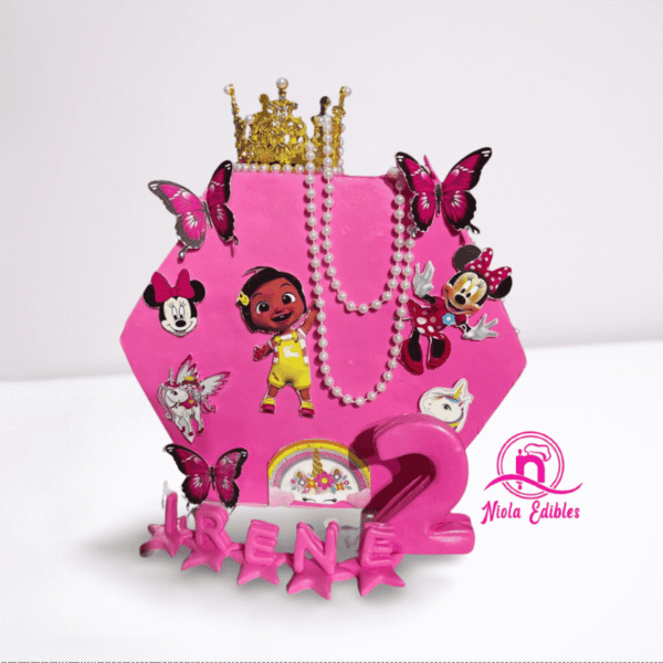 Baby Girl Themed Cake