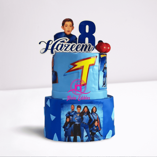 Thunder Man Themed Cake