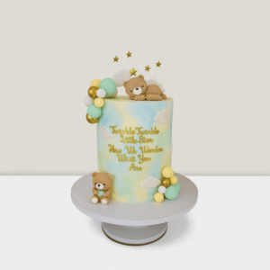 Dreamy teddy bear cake for kids