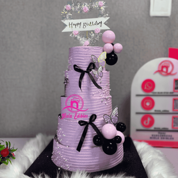 mini tiered cake