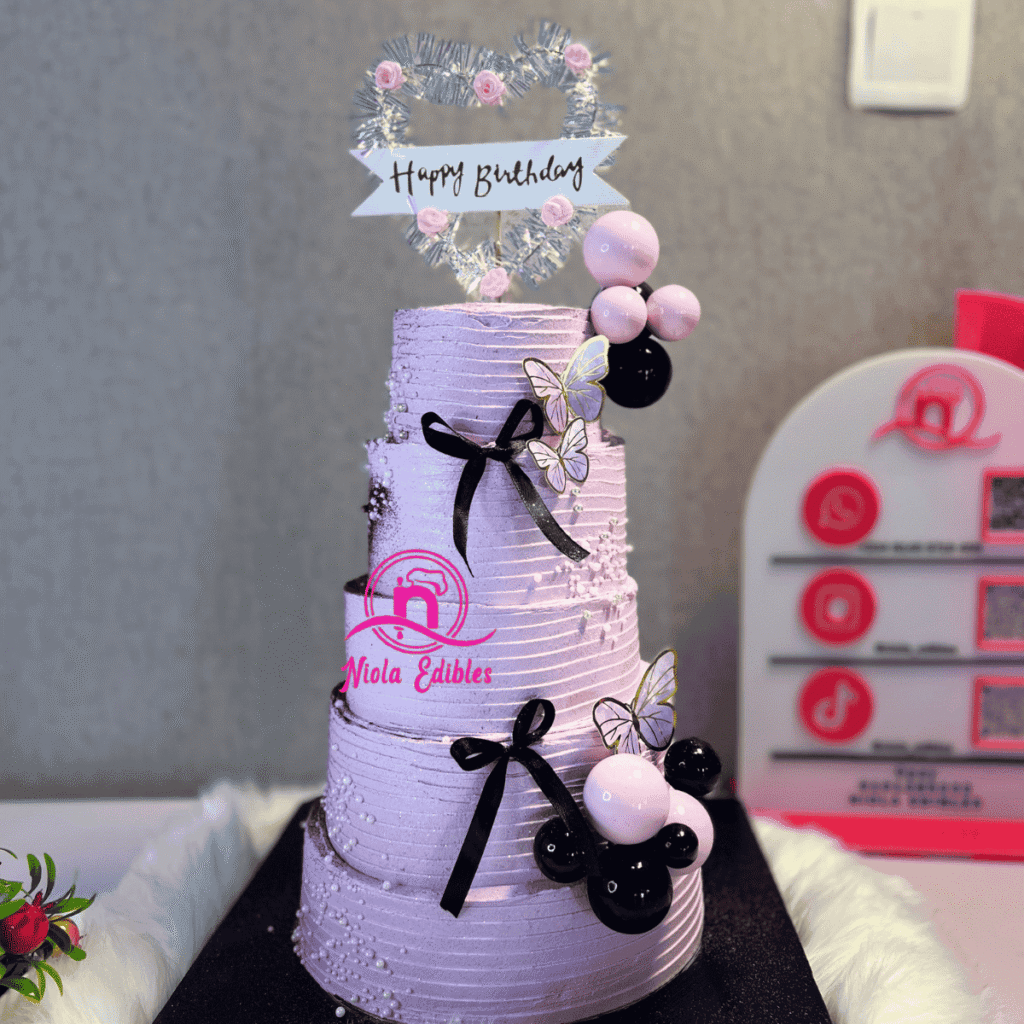 mini tiered cake