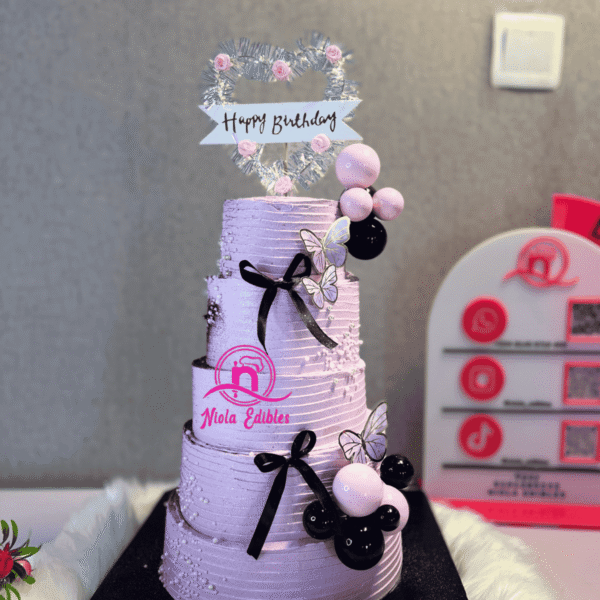 mini tiered cake